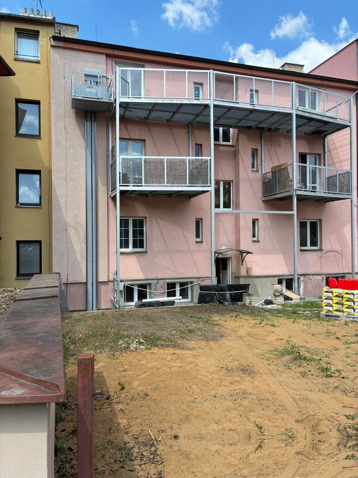Exteriér – původní stav objektu