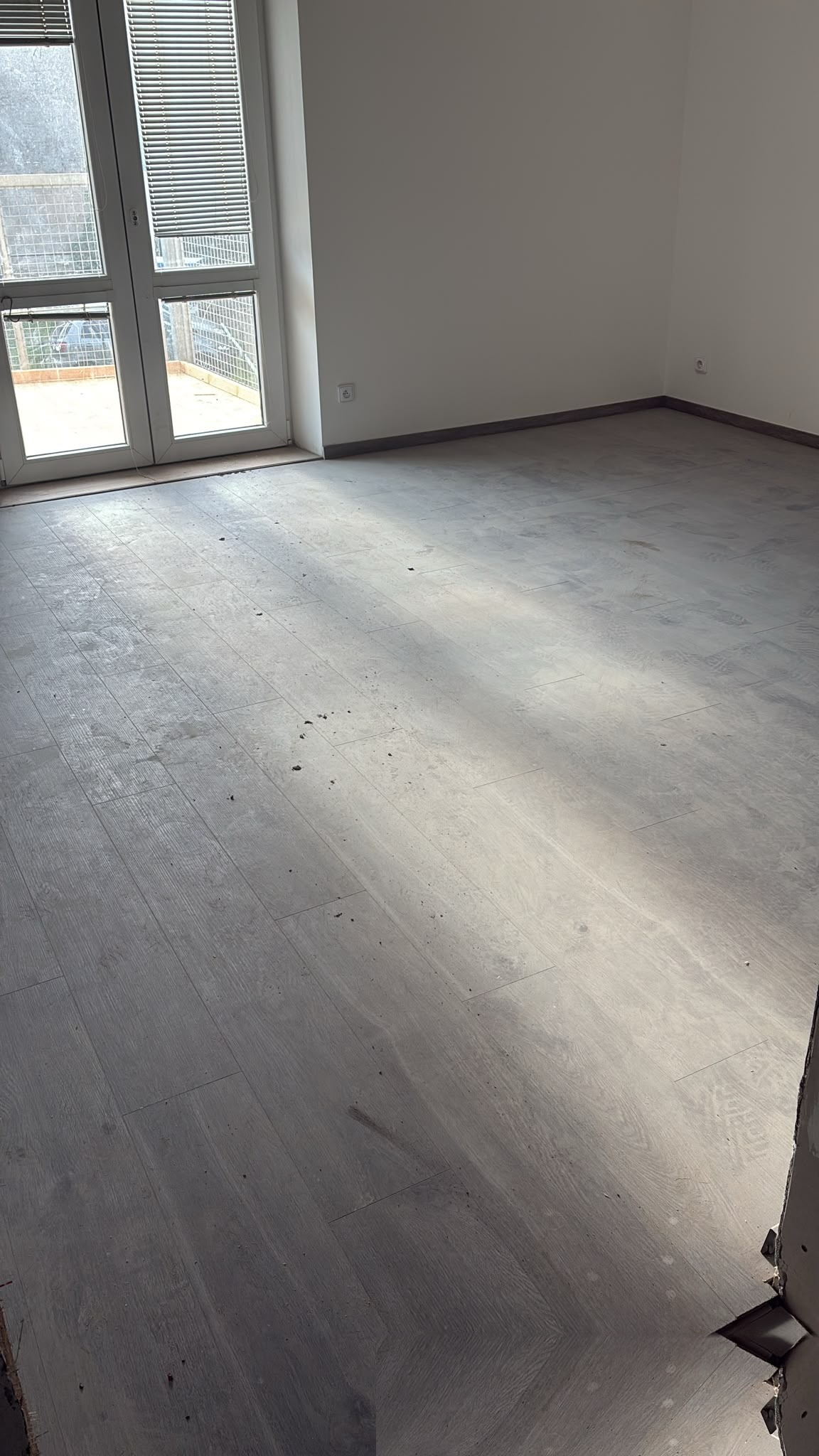 Podlaha – hotový výsledek